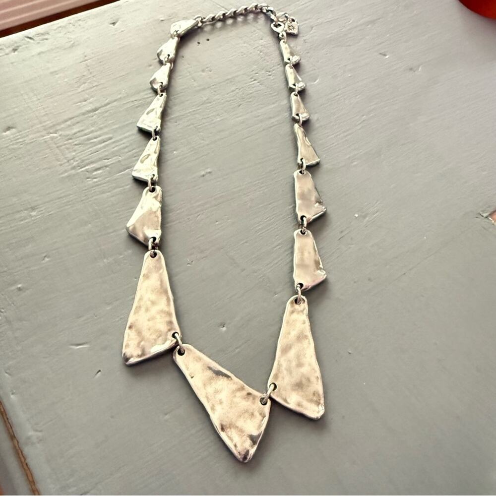 Uno de 50 Silver Statement Necklace